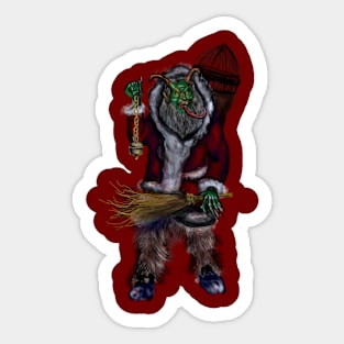 Krampus Sticker